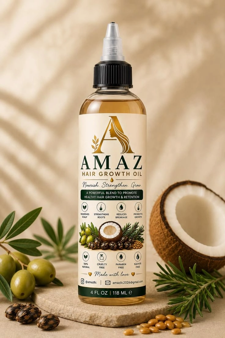Natural Hair Growth Oil